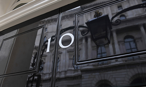 10 Downing Street front door