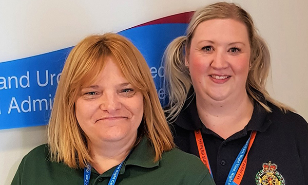 Gll Hargreaves and Emma McGoldrick