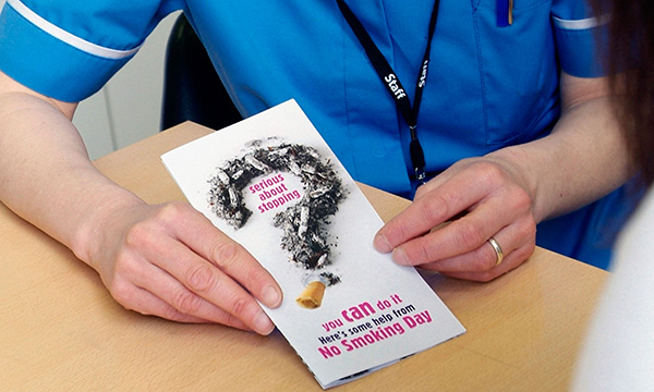 Smoking cessation session