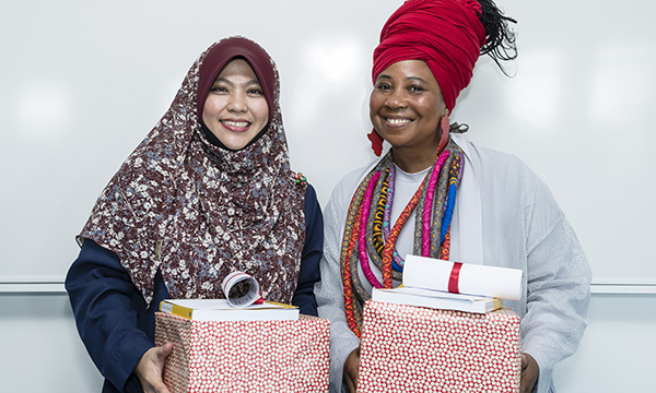 Yusrita Zolkefli and Dorcas Gwata