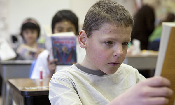 Child with fetal alcohol syndrome disorders