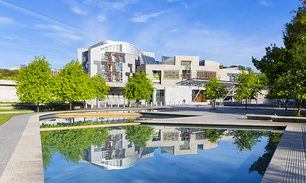 Scottish parliament building