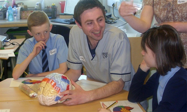 The students are asked ‘questions that are often challenging’