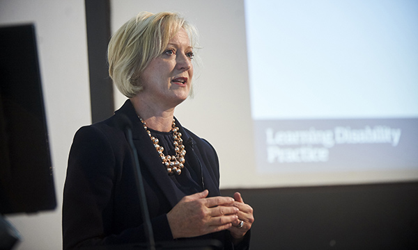 CNO for England Ruth May speaking at the Learning Disability Nursing conference in Manchester