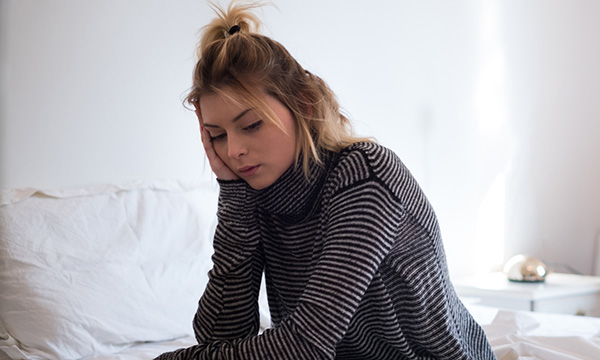 Stressed looking woman. Picture: iStock