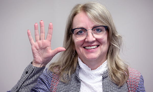 Image shows RCNi nurse award-winner Janine McKnight-Cowan