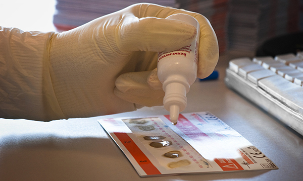 Faecal occult blood test for bowel cancer