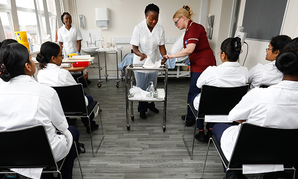 International nurse recruitment