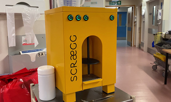 Egg Machine with Steam