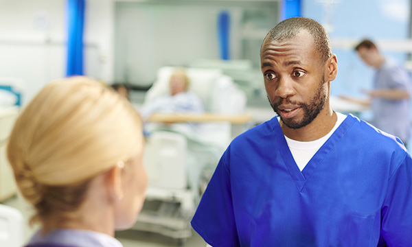 Reporting to senior colleagues