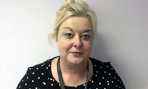 Picture of Caitriona O’Neill, who talks about her work with Accelerate, a wound and lymphoedema community interest company in East London.