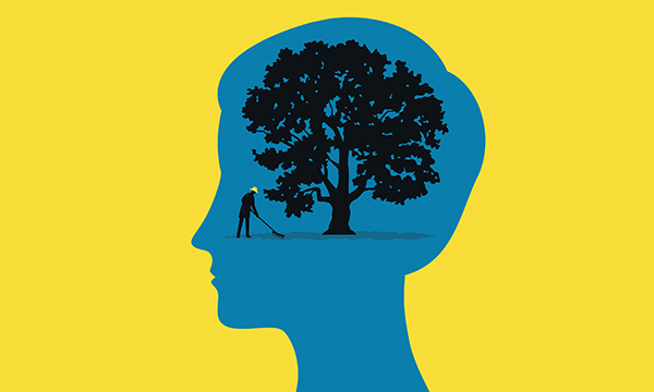 Illustration of self-care