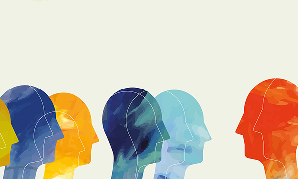 Vector image of outlines of human heads facing each other. Picture David Smith describes his approach to some of the tasks he faces as new chair of the Emergency Care Association.