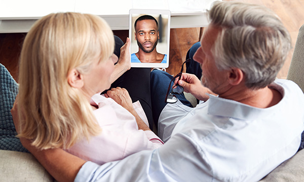 Breaking bad news under social distancing