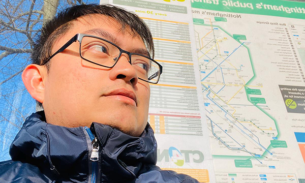 Marion Mangalindan, a Filipino nurse unable to return to the UK during the COVID-19 pandemic