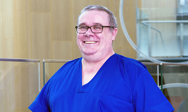 Nurse Rob Healey, who has died with COVID-19