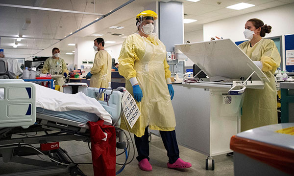 clinical team working in a pandemic situation requires innovative communication