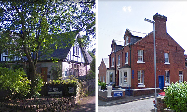 John Monroe and Edith Shaw Hospitals, which have been downgraded by CQC inspectors over poor hygiene practice in the COVID-19 pandemic