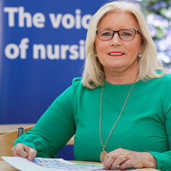 Pat Cullen, acting RCN general secretary 