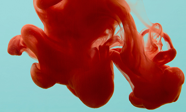 illustration of blood flowing freely