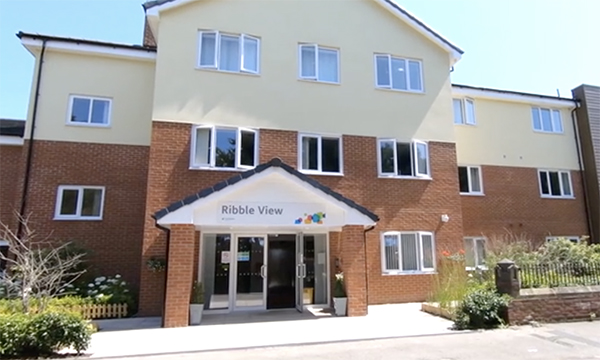 Ribble View care home in Preston