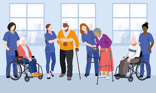 Nursing older people