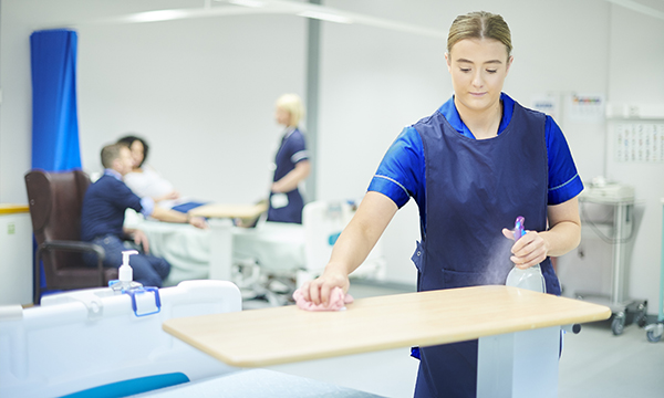 Hospital cleaning