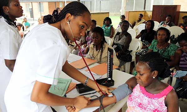 A maternity hospital in the Nigerian city of Port Harcourt