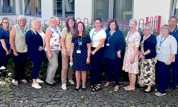 Members of the Neighbourhood Specialist Nursing Team