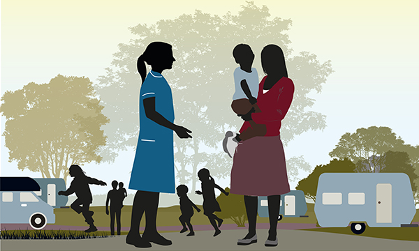 Exploring the challenges and opportunities to address childhood immunisation hesitancy in Gypsy, Roma and Traveller communities