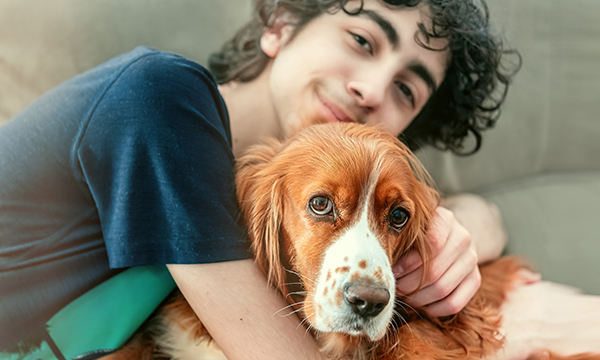 Exploring the effect of a therapy dog in a group for young people experiencing anxiety