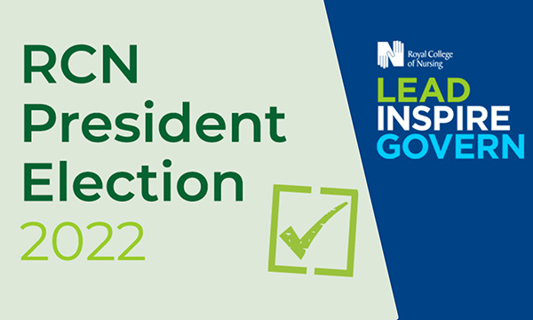 Publicity to promote RCN president election 2022