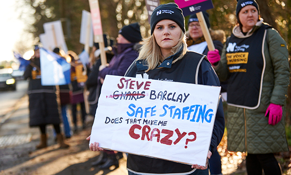 Nursing student Lorna Paterson