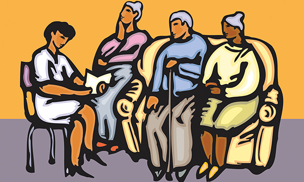 Introducing a group-based psychoeducation intervention for older people in an inpatient mental healthcare setting