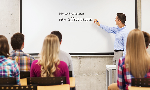 Integrating a trauma-informed approach into preregistration nurse education