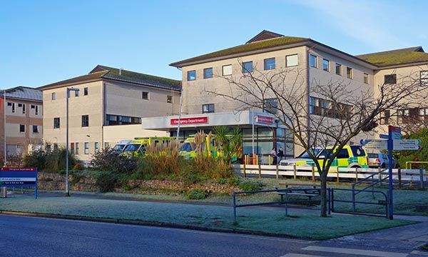 Royal Cornwall Hospital in Truro