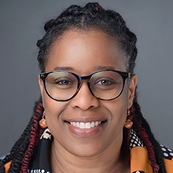 Roxanne Crosby-Nwaobi, winner of the Researcher of the Year award at the RCN Nursing Awards 2023