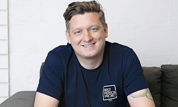 Mental health nurse Matty Caine is founder of First Person Project