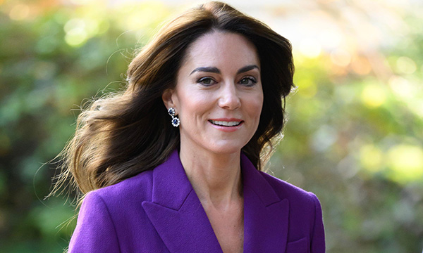 The Princess of Wales on an engagement last November