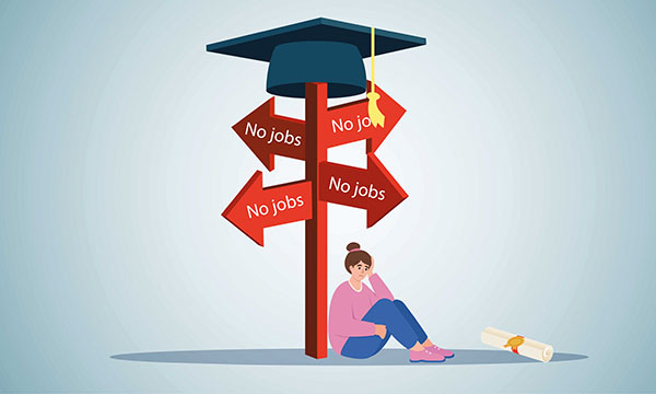 Newly registered nurses find there are not enough jobs as employers freeze recruitment spending