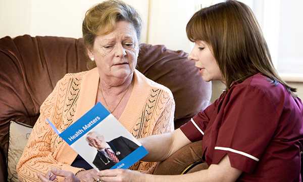 Health literacy: a patient may not understand all the information a nurse gives them