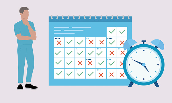 Front-line healthcare staff have indicated in a study by the Institute for Employment Studies that they should be given more choice about when they work