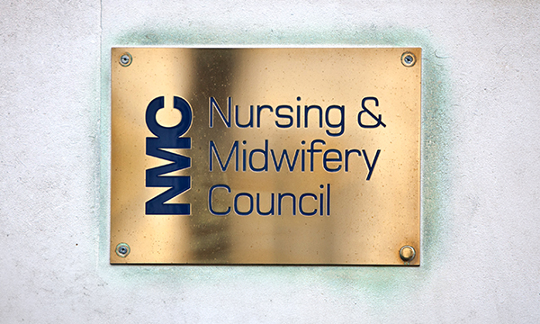 A brass plaque at the entrance to the NMC. An FtP panel finds 77 charges were proved, ten were not proved and on 14 there was no case to answer​​​​​​​