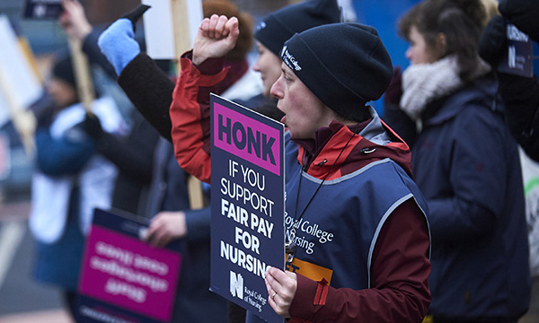 NHS nurses’ strikes in 2022-23 showed strength of feeling about poor pay and conditions