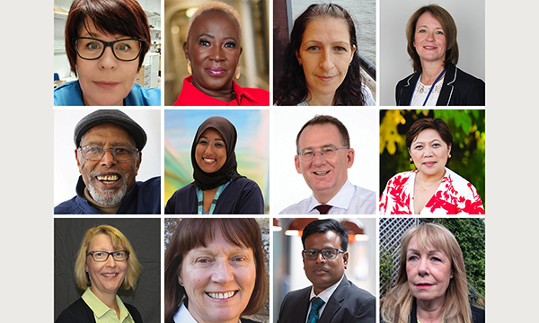New year's honours: compilation image of the nurses named in the King's 2025 list