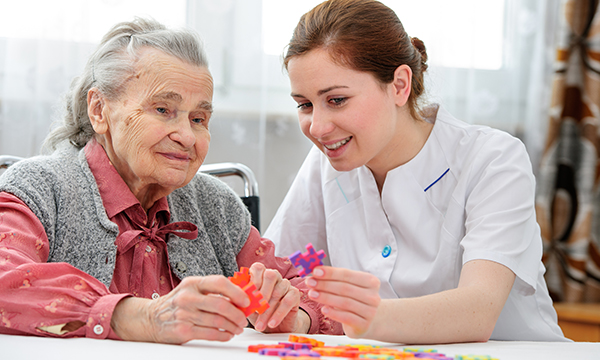 Care provided by skilled and empathetic staff significantly improves the day-to-day quality of life of older people living with dementia&nbsp;