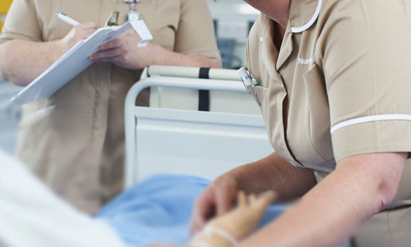 A job ad raised concerns about nursing associates being used to replace registered nurses at hospital trusts and GP practices