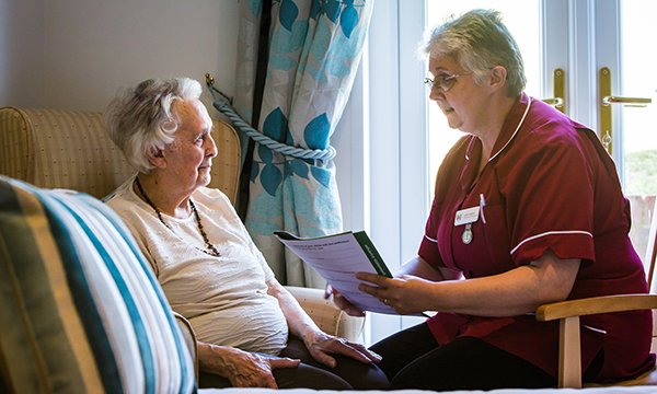 Exploring place-based care and the role of the community matron in delivering proactive frailty care