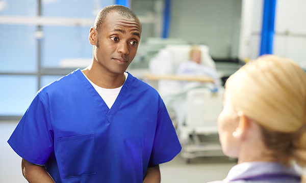 Escalating patient concerns: a nursing student on clinical placement seeks advice from a senior member of the nursing team