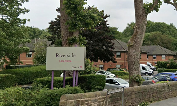 Marion Jones experienced head injuries after falling from a bed not fitted with rails at Riverside Care Home in Hyde, Cheshire